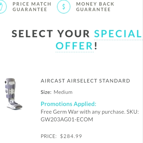 DJO pneumatic walking boot - fractures etc - Picture 2 of 5